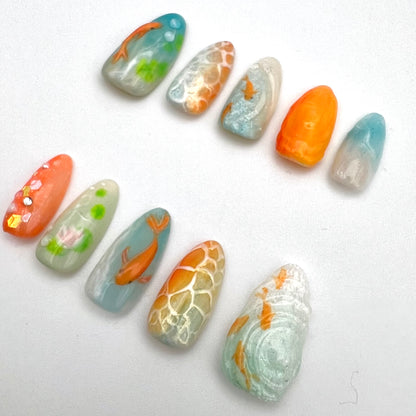 Koi Sunset